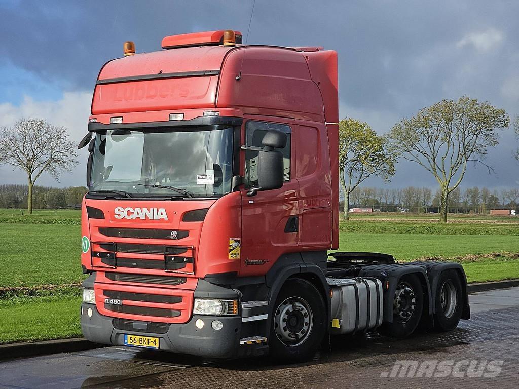 Scania R490 中古トラクターヘッド | トレーラーヘッド