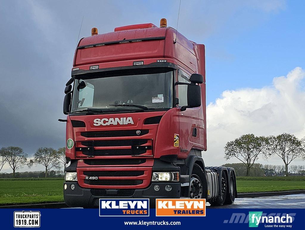 Scania R490 中古トラクターヘッド | トレーラーヘッド