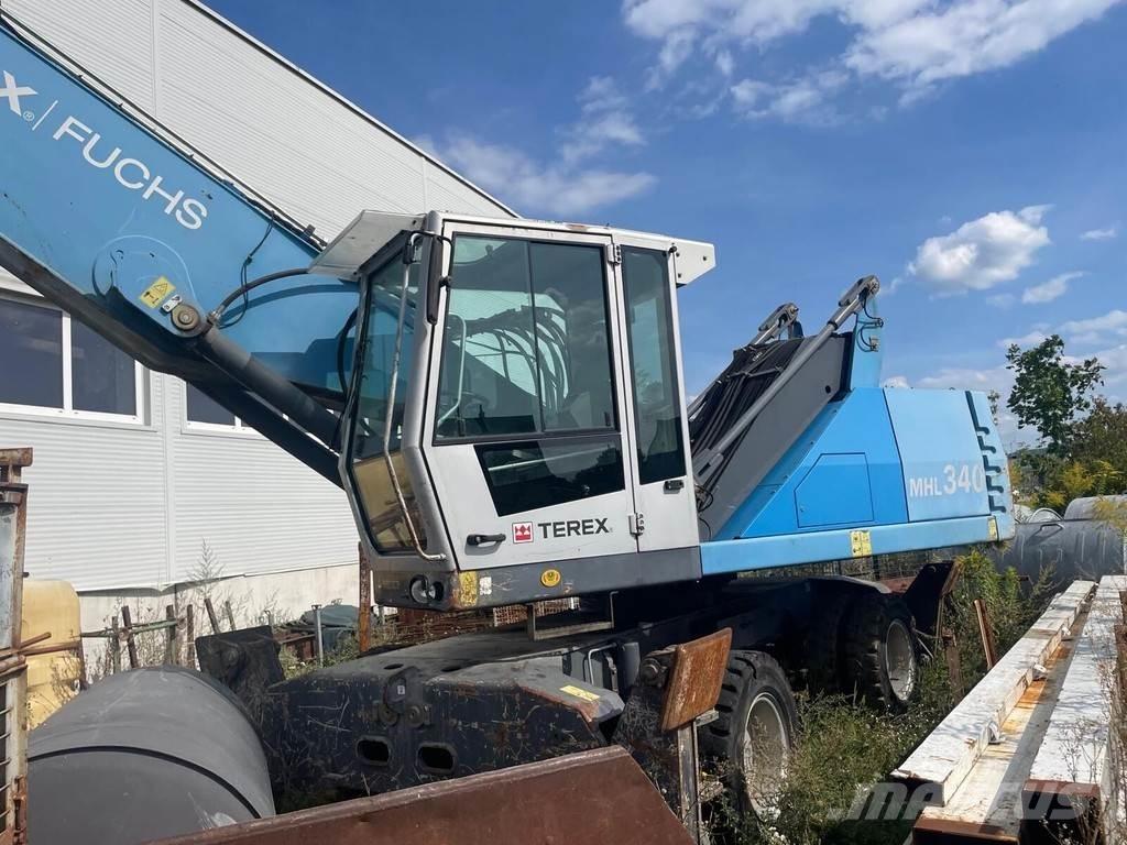 Terex MHL 340 ホイール式油圧ショベル（パワーショベル・ユンボ・バックホー）