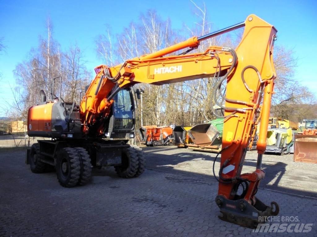 Hitachi ZX 170 W-5 B ホイール式油圧ショベル（パワーショベル・ユンボ・バックホー）