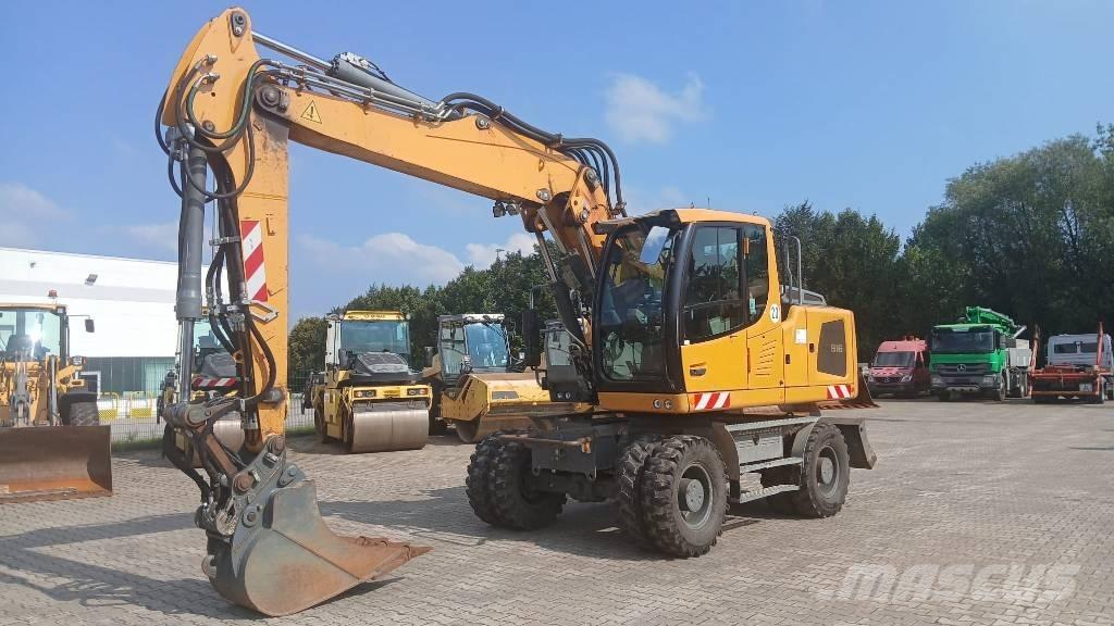 Liebherr A 916 ホイール式油圧ショベル（パワーショベル・ユンボ・バックホー）
