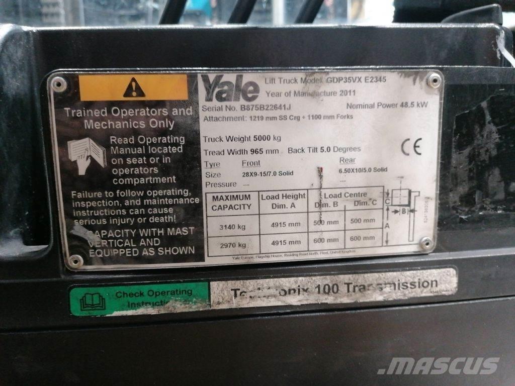 Yale GDP35VX ディーゼル・軽油