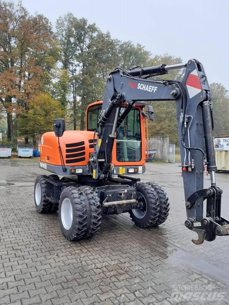 Schaeff TW75 ホイール式油圧ショベル（パワーショベル・ユンボ・バックホー）