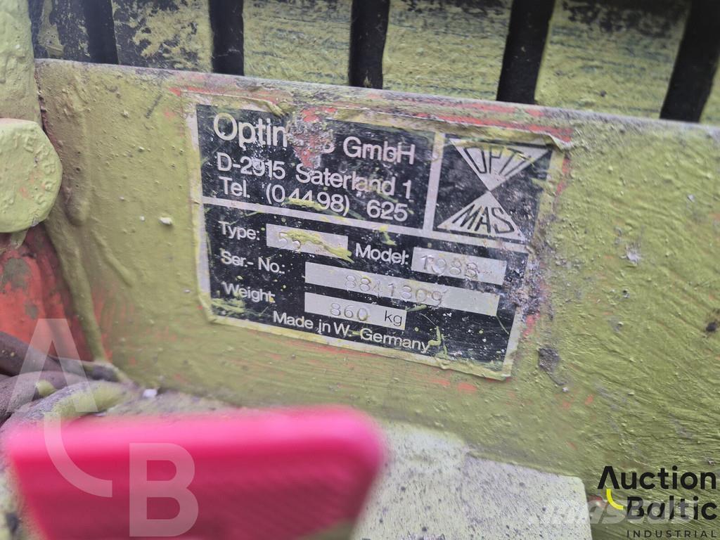 Optimas 55 搬送及び設置用設備