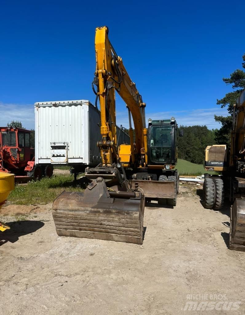 JCB JS 145 W ホイール式油圧ショベル（パワーショベル・ユンボ・バックホー）