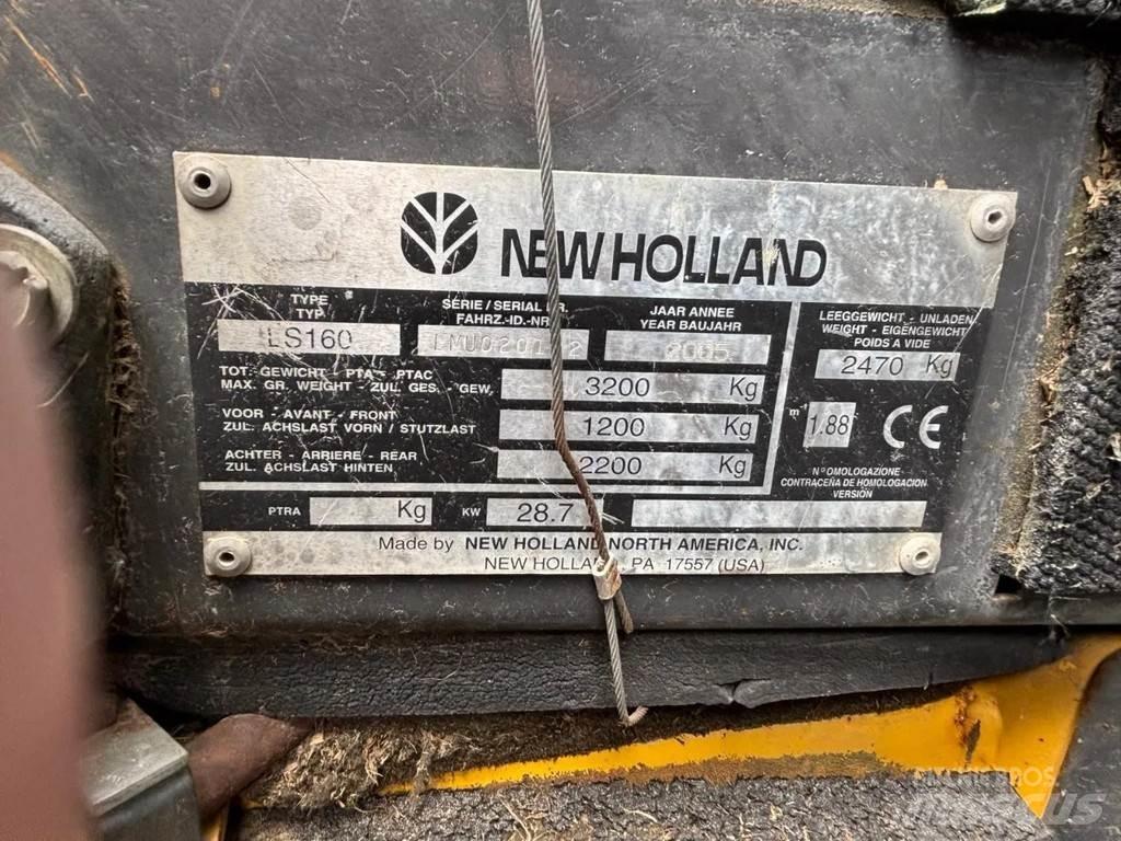 New Holland LS160 スキッドステアローダー