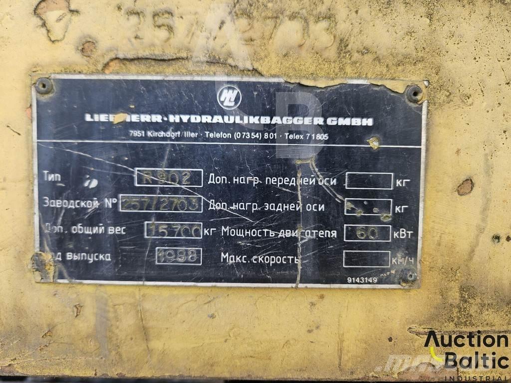 Liebherr R 902 大型油圧ショベル12t以上（パワーショベル・ユンボ）