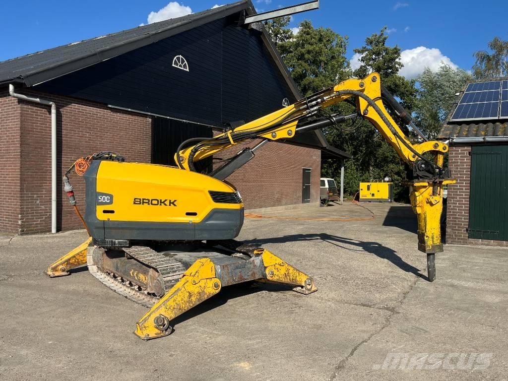 Brokk 500 特殊油圧ショベル