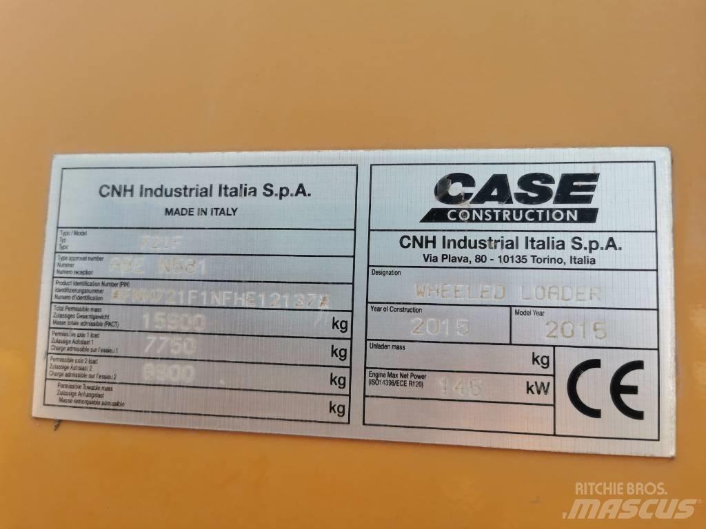 CASE 721F Z-Bar ホイールローダー・タイヤショベル