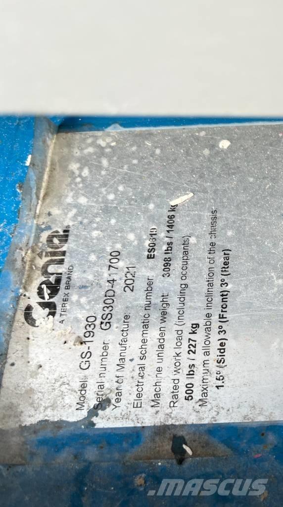 Genie GS 1930E-Drive シザースリフト