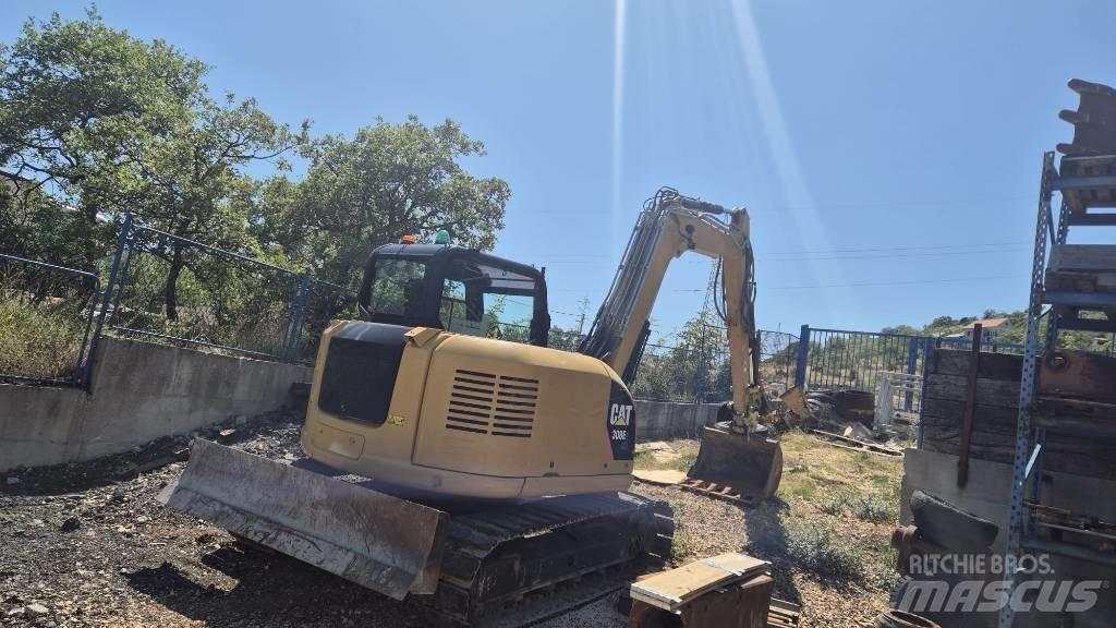 CAT 308 E 2 CR 中型油圧ショベル 7ｔ-12ｔ（ユンボ・パワーショベル・バックホー）