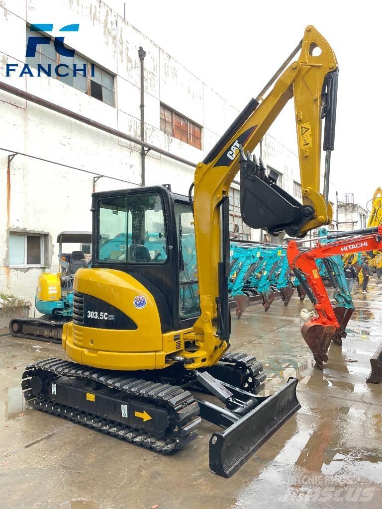 CAT 303.5 C CR ミニ油圧ショベル 7t以下（ミニユンボ・ミニディガー）