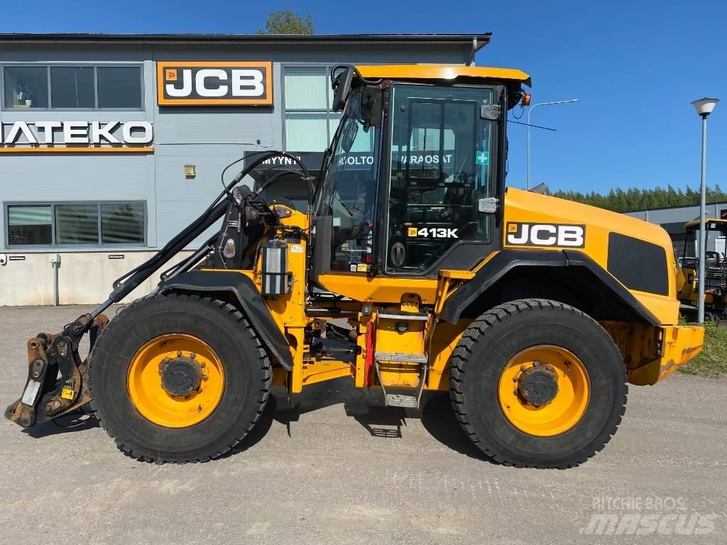 JCB 413 K T4F ホイールローダー・タイヤショベル