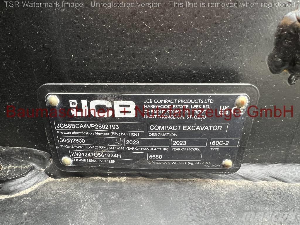 JCB 60C-2 -Demo- ミニ油圧ショベル 7t以下（ミニユンボ・ミニディガー）
