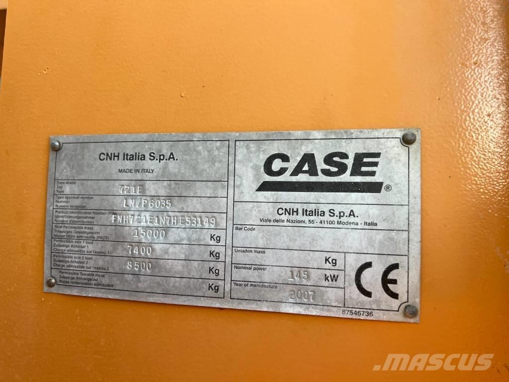 CASE 721E ホイールローダー・タイヤショベル
