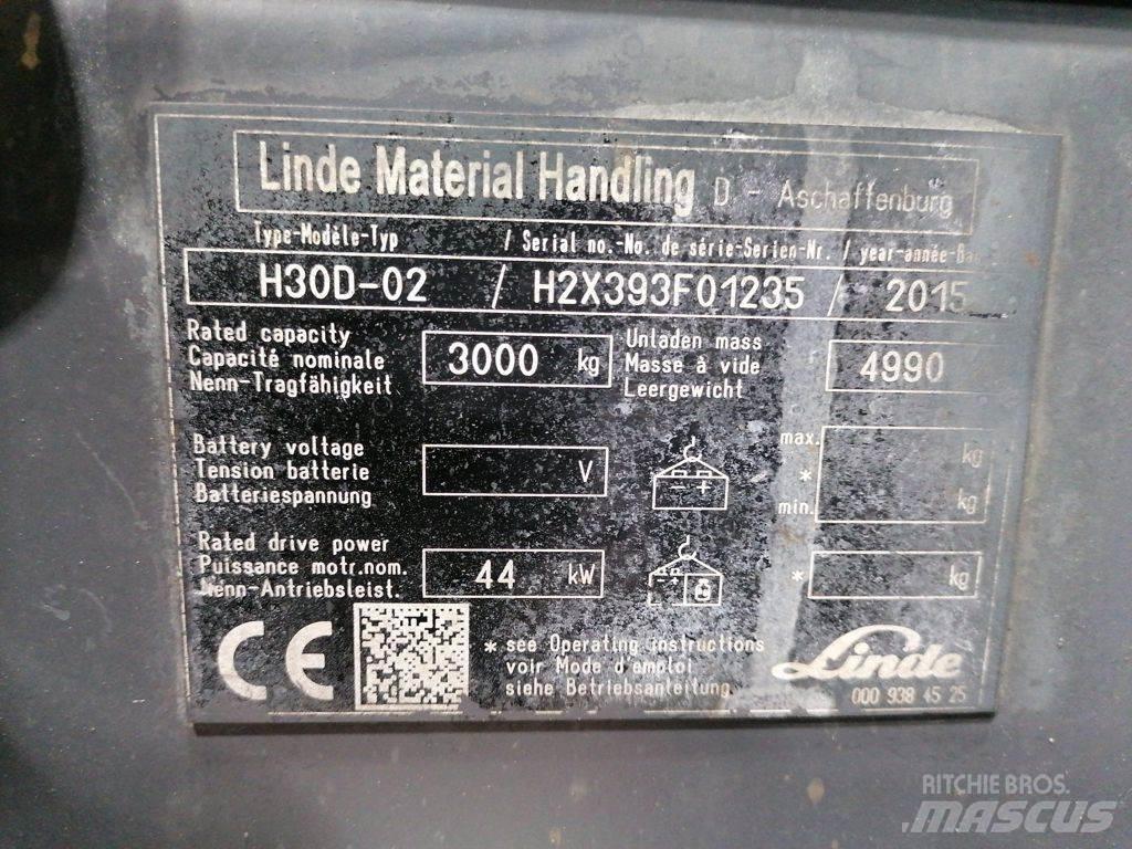 Linde H30D-02 ディーゼル・軽油