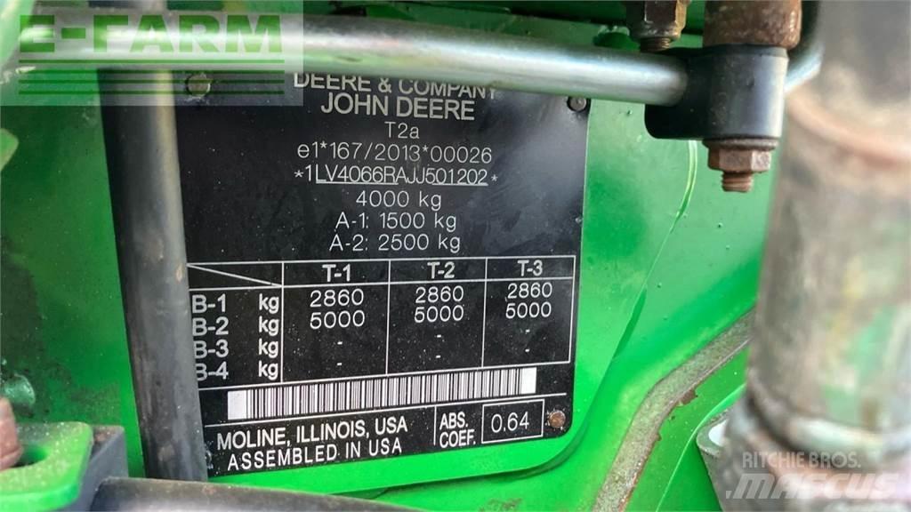 John Deere 4066R トラクター