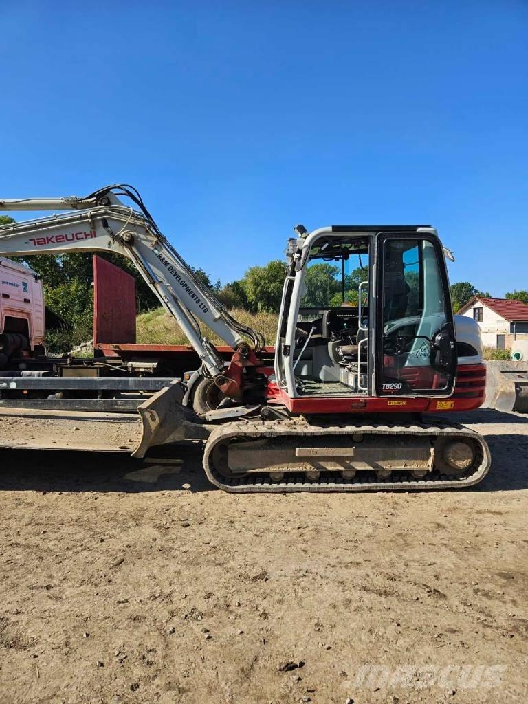 Takeuchi TB 290 中型油圧ショベル 7ｔ-12ｔ（ユンボ・パワーショベル・バックホー）