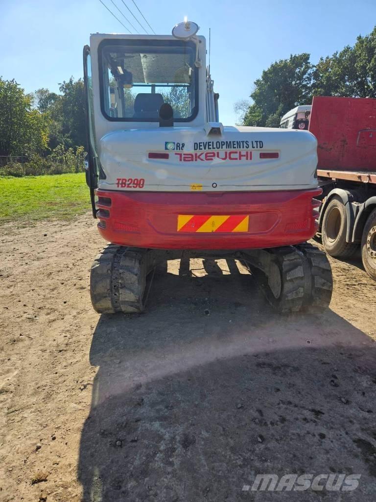 Takeuchi TB 290 中型油圧ショベル 7ｔ-12ｔ（ユンボ・パワーショベル・バックホー）
