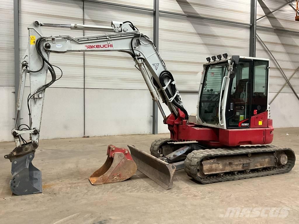 Takeuchi TB 280 FR 中型油圧ショベル 7ｔ-12ｔ（ユンボ・パワーショベル・バックホー）