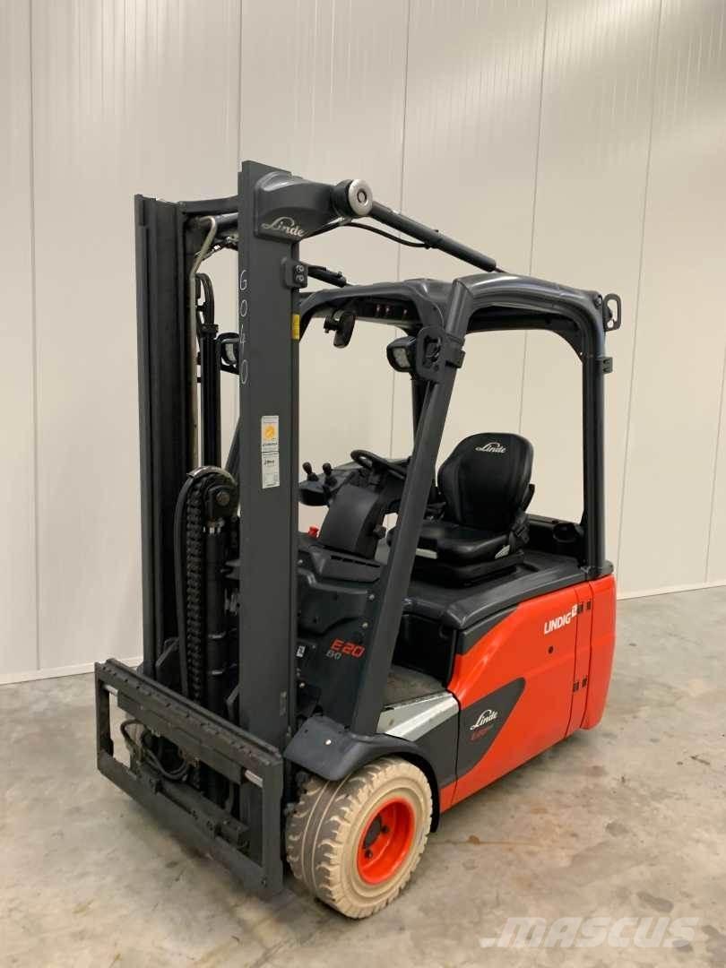 Linde E20L バッテリーフォークリフト