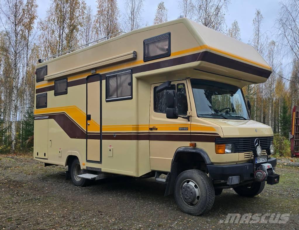 Mercedes-Benz 814 DA キャンピングカーとキャラバン