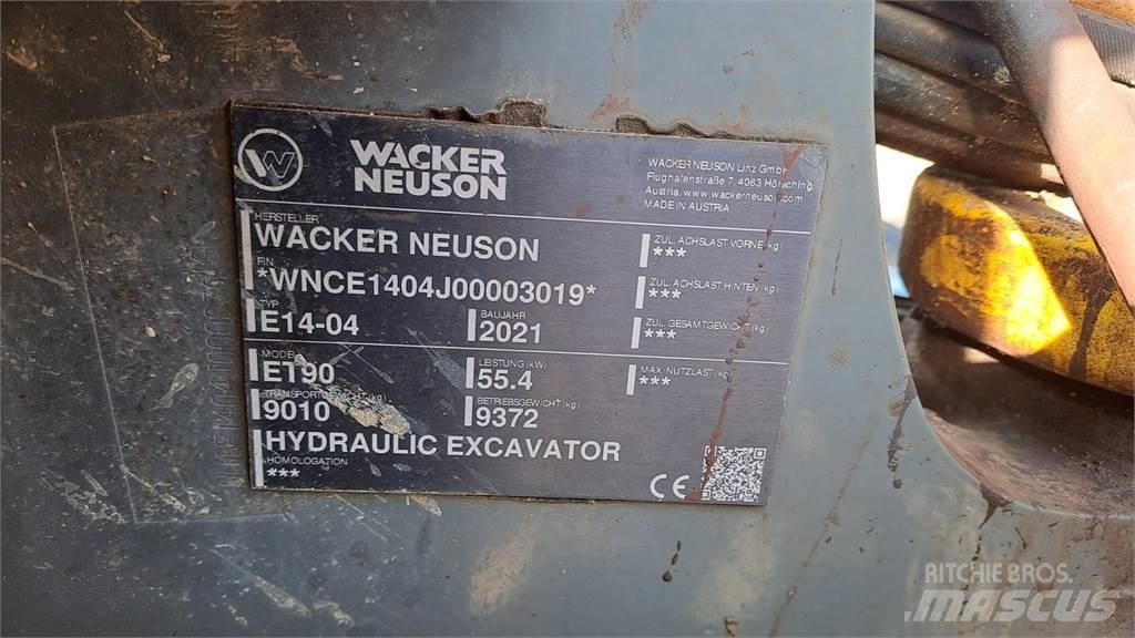 Wacker Neuson ET90 大型油圧ショベル12t以上（パワーショベル・ユンボ）