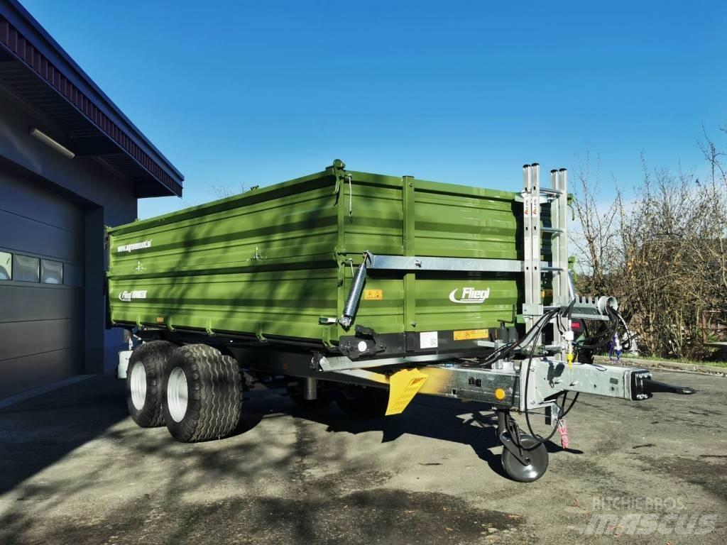 Fliegl TDK 80 -88 VR スキップローダートレーラー