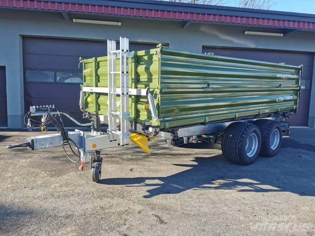 Fliegl TDK 80 -88 VR スキップローダートレーラー