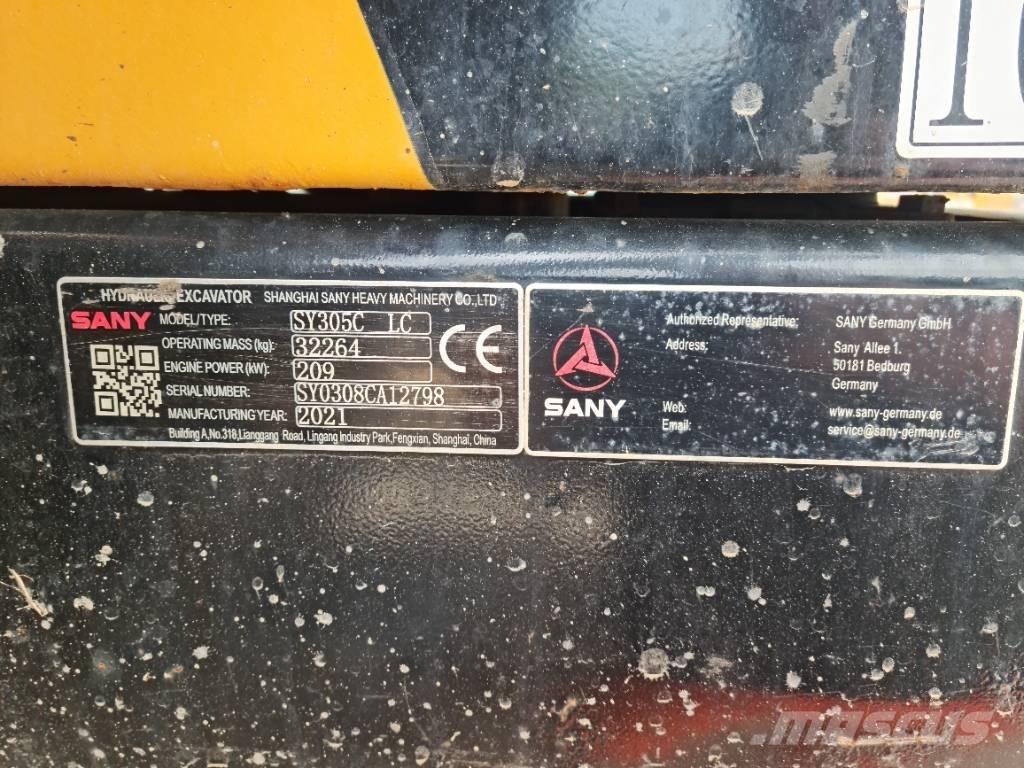 Sany SY 305 CLC 解体油圧ショベル
