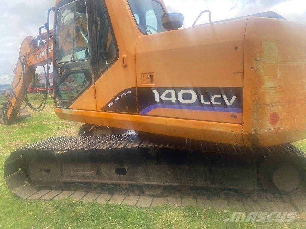 Doosan DX 140 ホイール式油圧ショベル（パワーショベル・ユンボ・バックホー）
