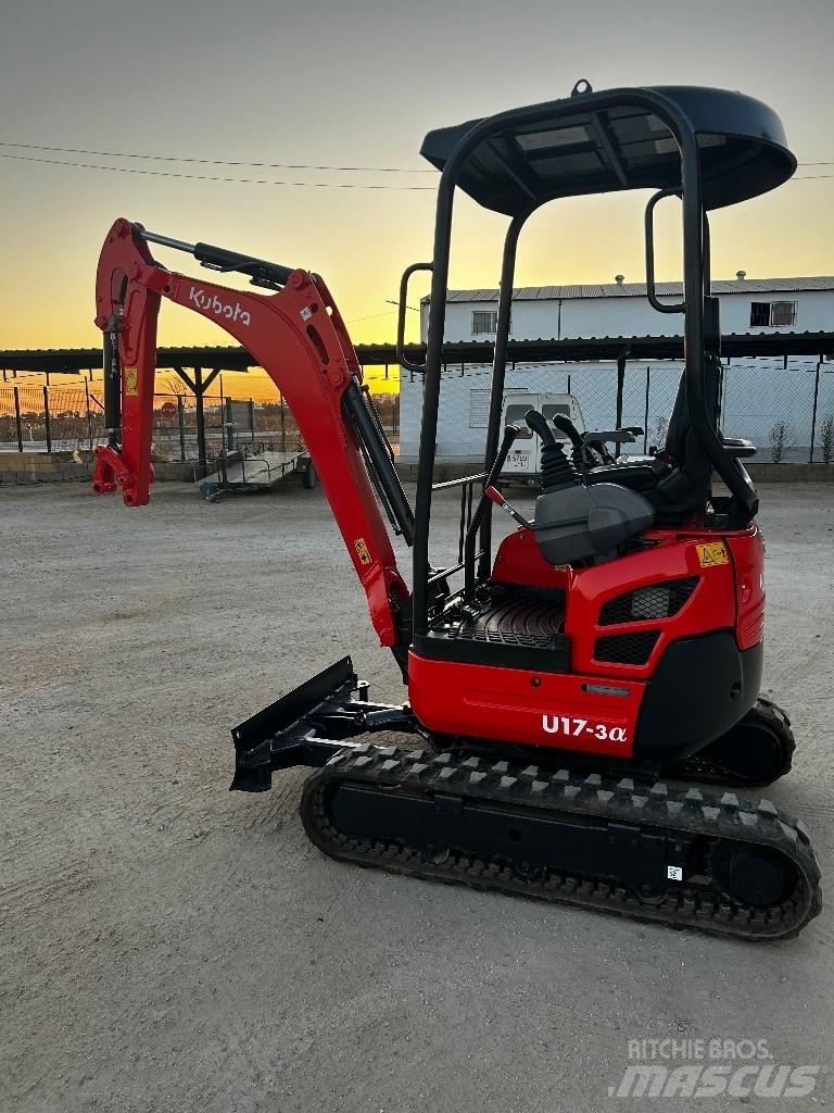 Kubota U 17-3 ミニ油圧ショベル 7t以下（ミニユンボ・ミニディガー）