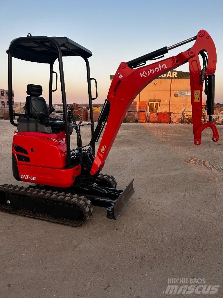 Kubota U 17-3 ミニ油圧ショベル 7t以下（ミニユンボ・ミニディガー）