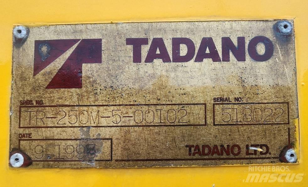 Tadano TR250M-5 ラフテレーンクレーン