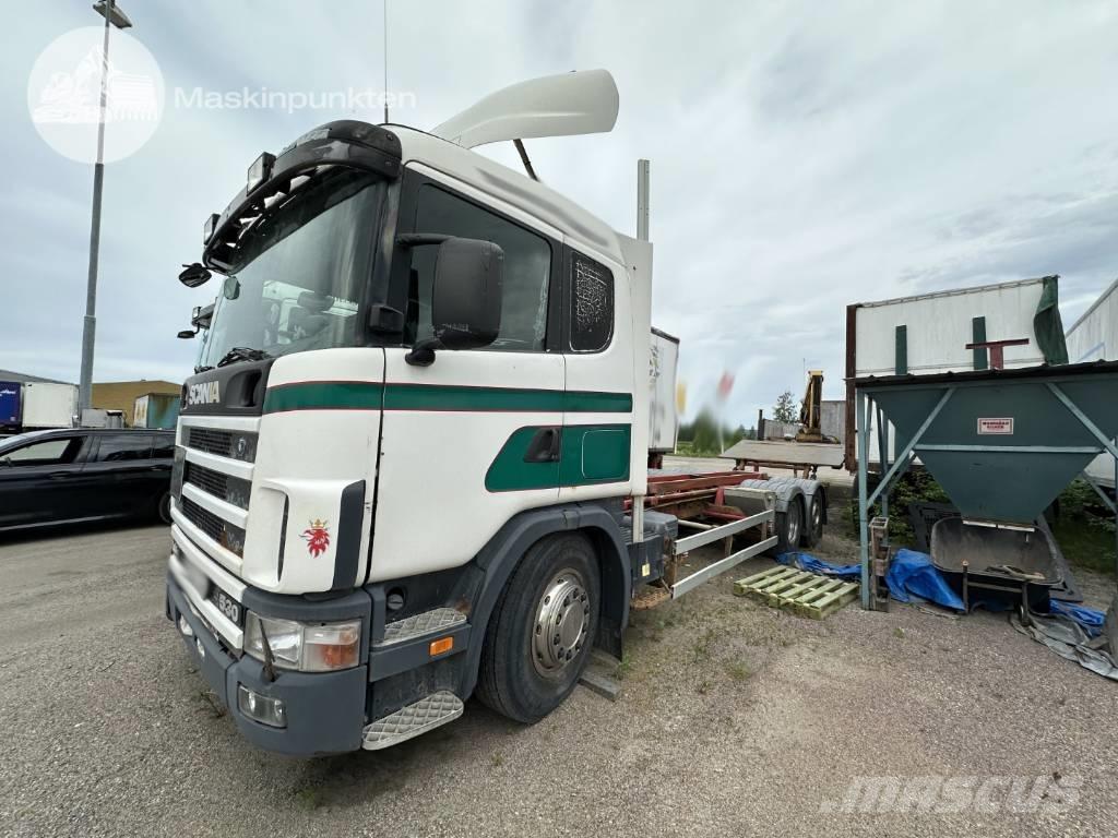 Scania R 124 LB コンテナ、海コン車