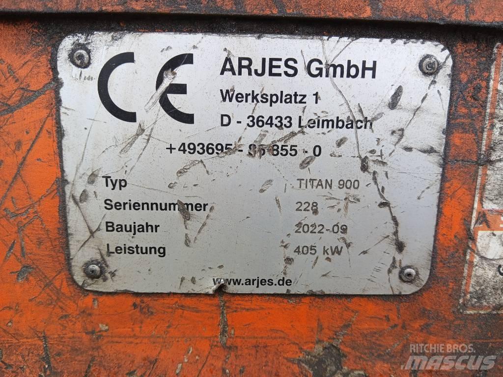 Arjes Titan 900 廃棄物シュレッダー
