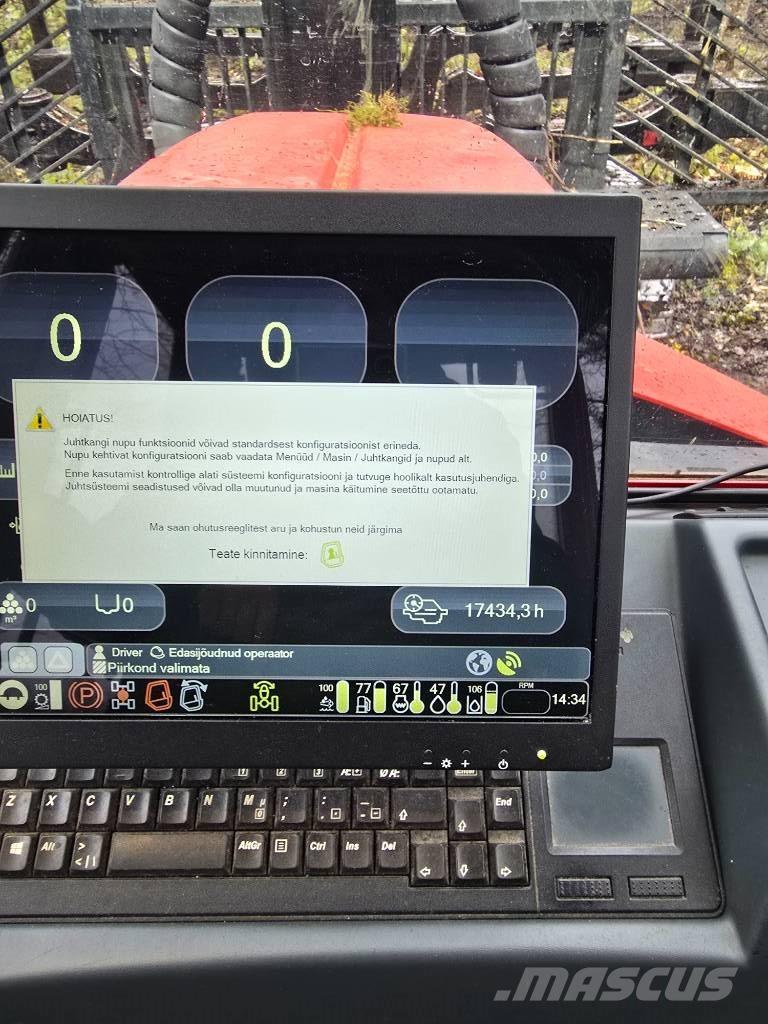 Komatsu 875 フォワーダー