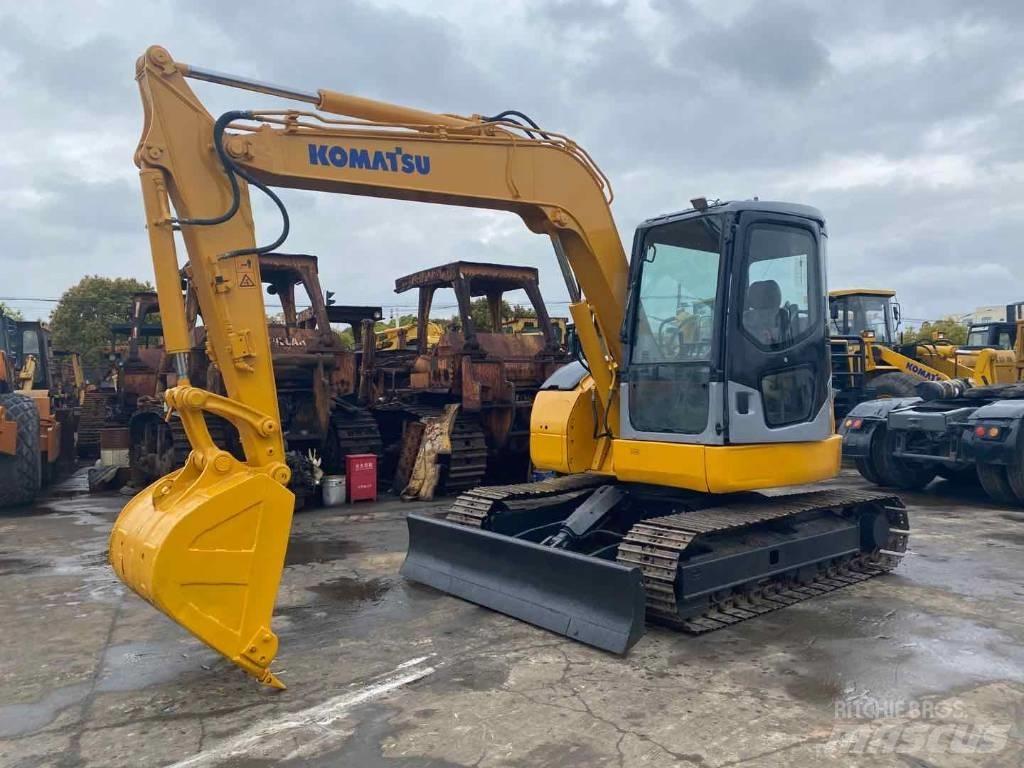 Komatsu pc78us 中型油圧ショベル 7ｔ-12ｔ（ユンボ・パワーショベル・バックホー）