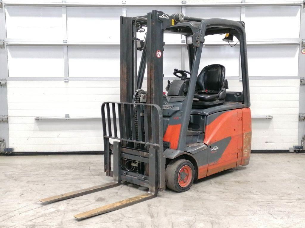 Linde E16H-02 バッテリーフォークリフト