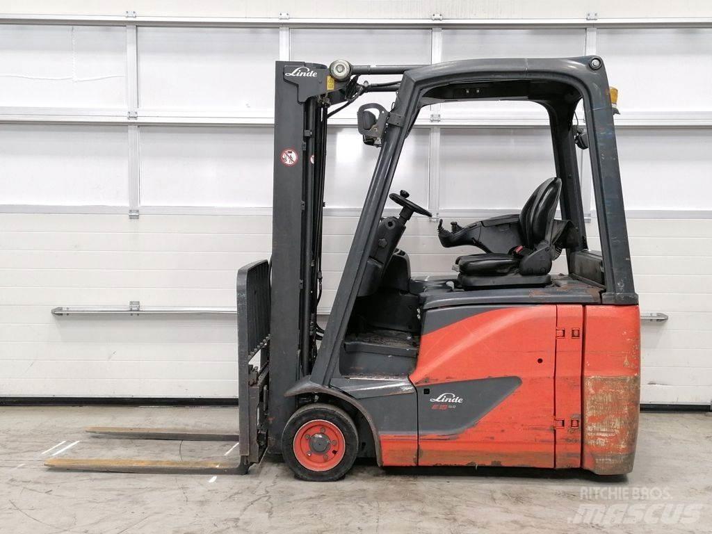 Linde E16H-02 バッテリーフォークリフト