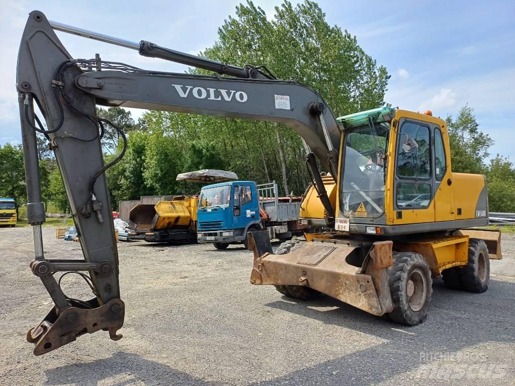 Volvo EW 160 B ホイール式油圧ショベル（パワーショベル・ユンボ・バックホー）