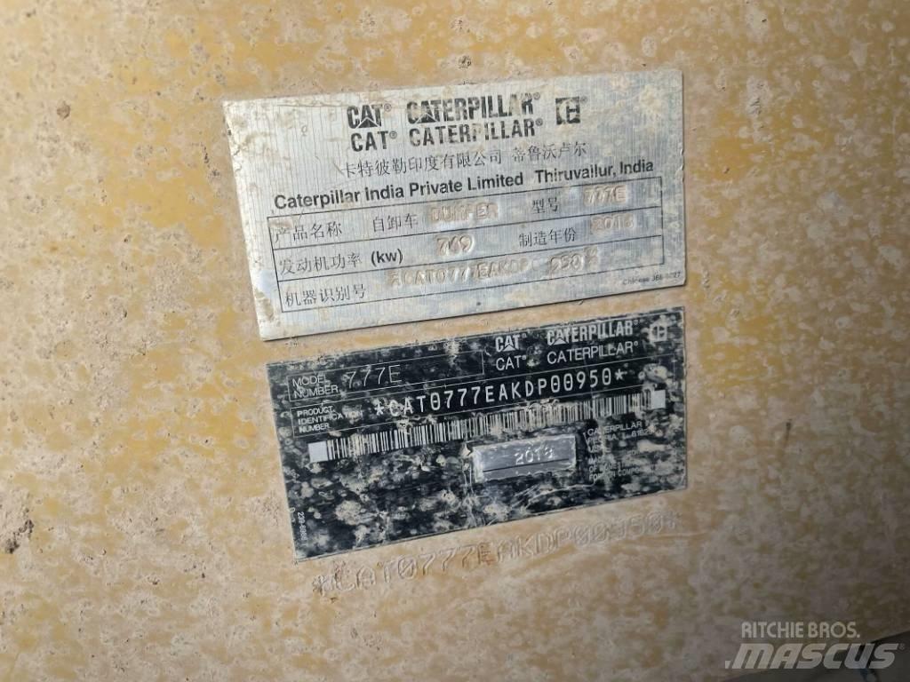 CAT 777e ダンプトレーラー