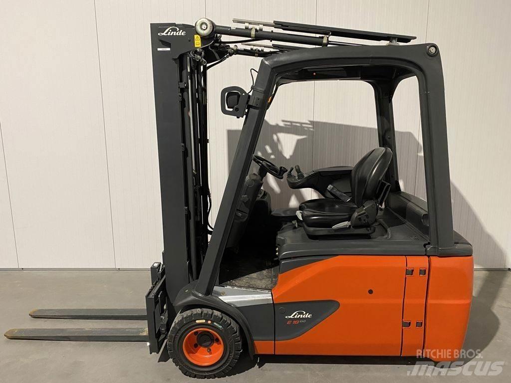 Linde E18L-02 バッテリーフォークリフト