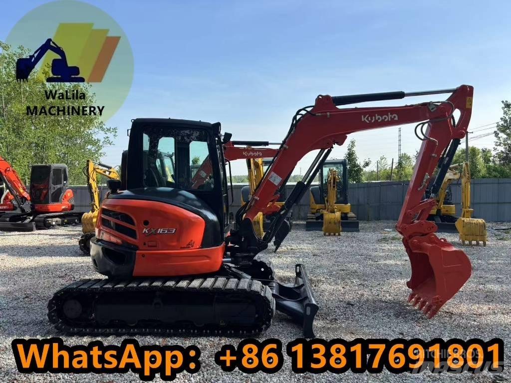 Kubota KX 163-5 ミニ油圧ショベル 7t以下（ミニユンボ・ミニディガー）