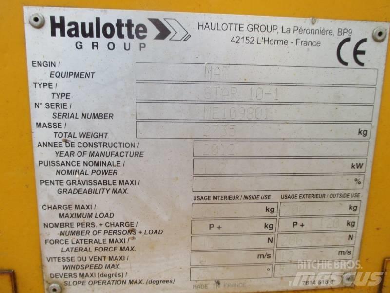 Haulotte Star 10 垂直昇降型リフト