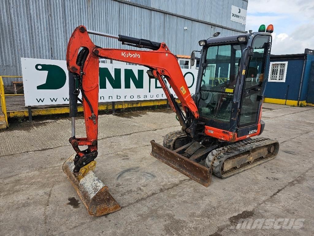 Kubota U 27-4 ミニ油圧ショベル 7t以下（ミニユンボ・ミニディガー）