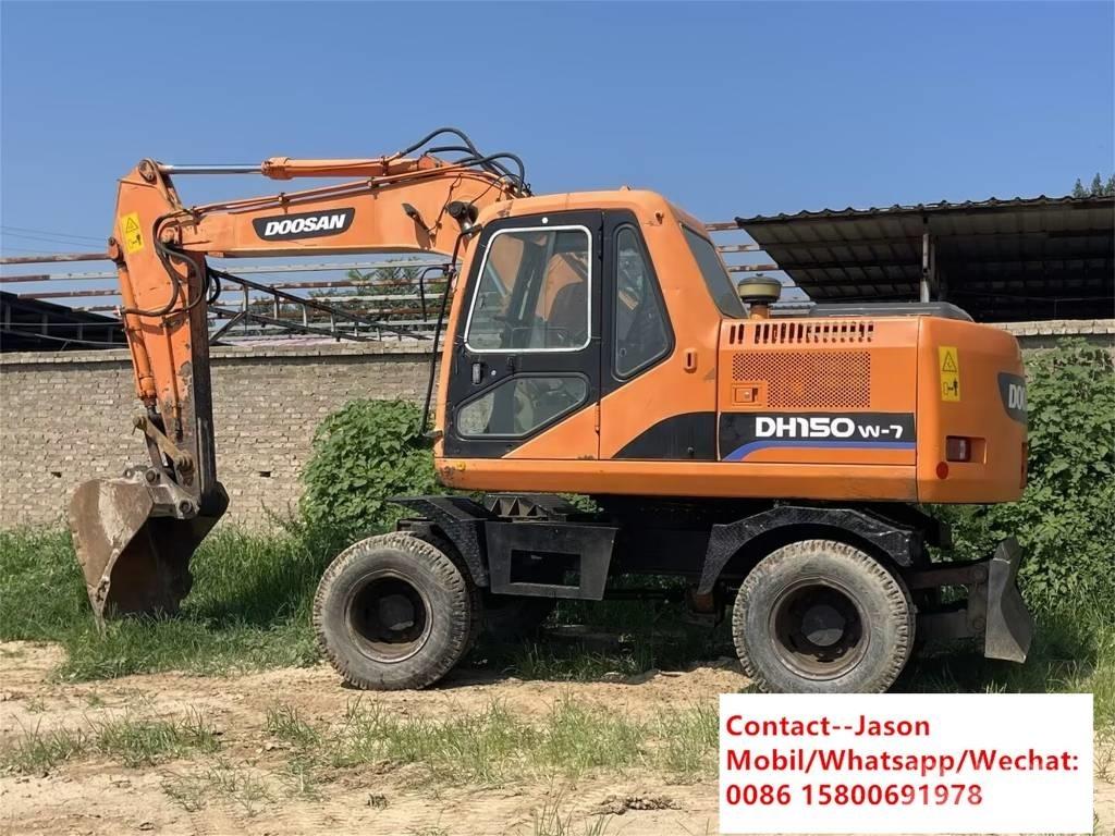 Doosan DH 150 W-7 ホイール式油圧ショベル（パワーショベル・ユンボ・バックホー）