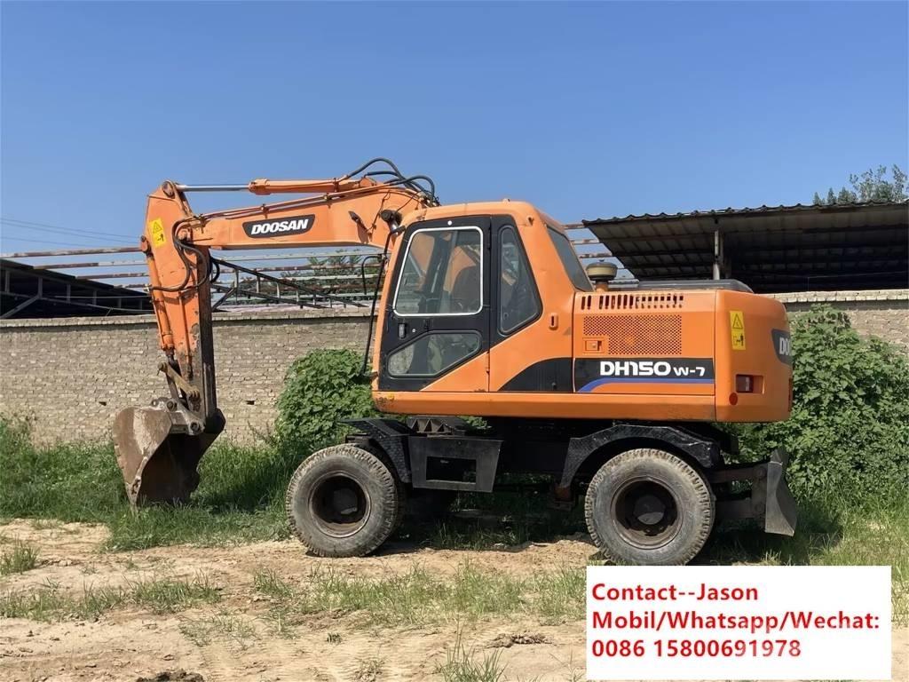 Doosan DH 150 W-7 ホイール式油圧ショベル（パワーショベル・ユンボ・バックホー）