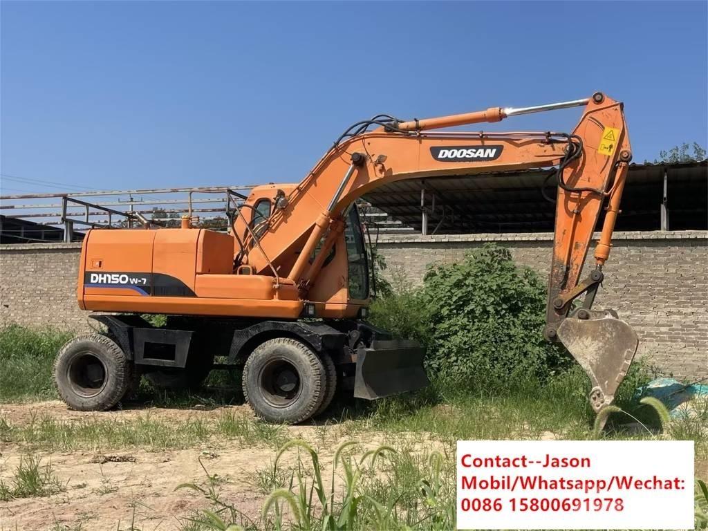 Doosan DH 150 W-7 ホイール式油圧ショベル（パワーショベル・ユンボ・バックホー）