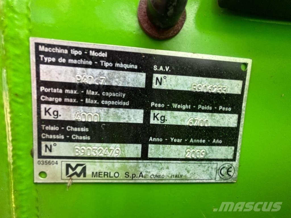 Merlo P 40.7 農業用テレハンドラー